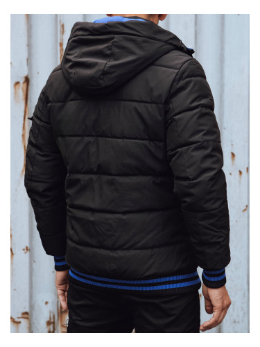 Men's quilted jacket black Dstreet