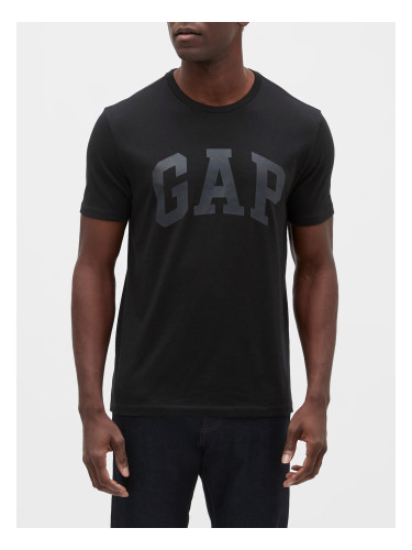 Black men's T-shirt GAP logo