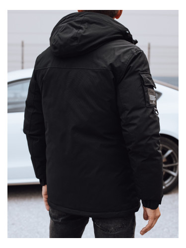 Men's winter parka jacket black Dstreet