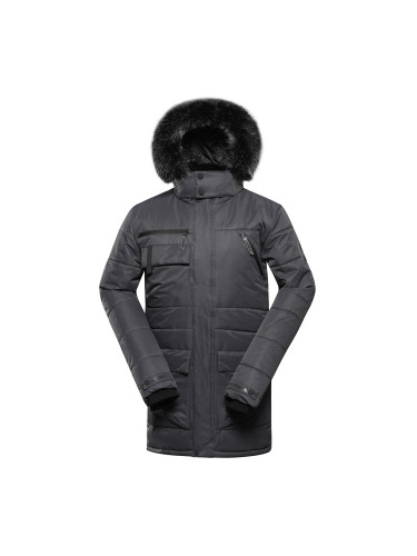 Men's jacket with ptx membrane ALPINE PRO WERD dk.true gray