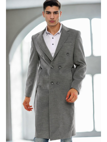 PLT8382 DEWBERRY MEN'S COAT-GREY-2