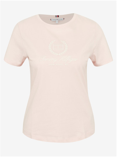 Light pink women's T-shirt Tommy Hilfiger - Women's