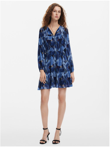 Women's patterned dress Desigual Luca - Women's