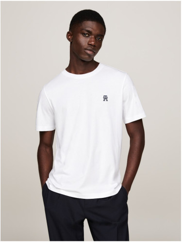 Tommy Hilfiger Men's White T-Shirt - Men's