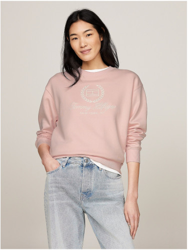 Pink women's sweatshirt Tommy Hilfiger - Women's