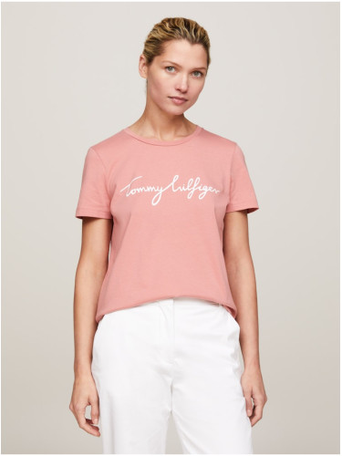 Pink women's T-shirt Tommy Hilfiger - Women's