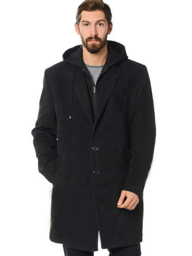 PLT8395 DEWBERRY BATTAL COAT-BLACK