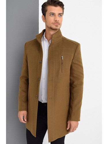 PLT8386 DEWBERRY MEN'S COAT-CAMEL