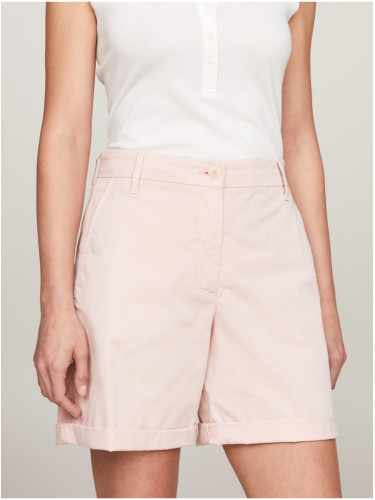 Light pink women's chino shorts Tommy Hilfiger - Women's