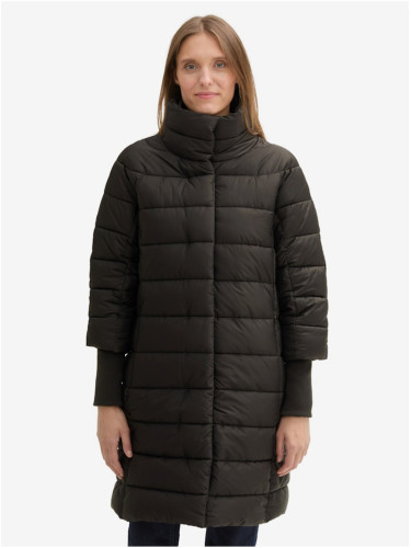 Black women's winter quilted coat Tom Tailor - Women's