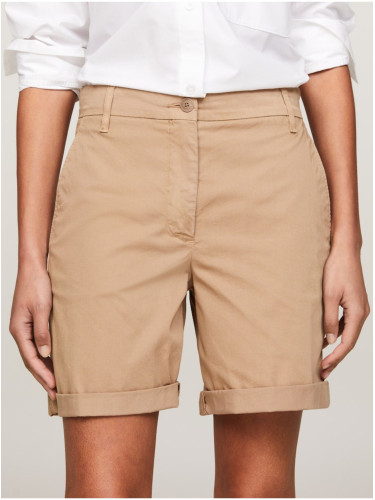 Beige women's chino shorts Tommy Hilfiger - Women's