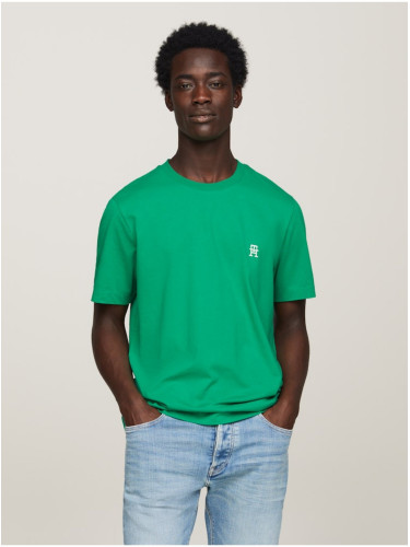 Green Men's T-Shirt Tommy Hilfiger - Men