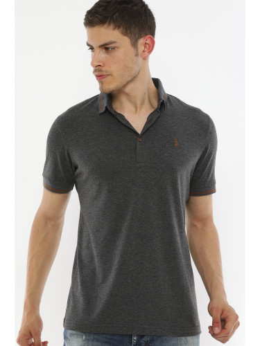 Мъжка поло тениска. dewberry