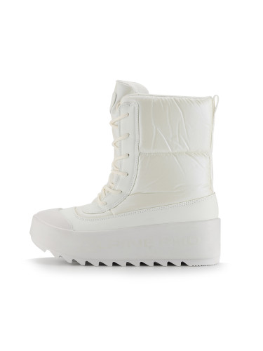 Women's winter shoes with insulated lining ALPINE PRO ODARA white