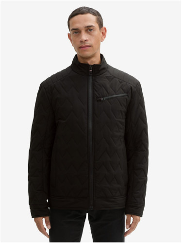 Black men's quilted jacket Tom Tailor - Men's