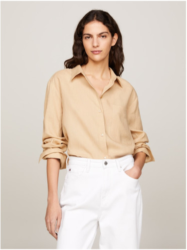 Beige women's shirt Tommy Hilfiger - Women's