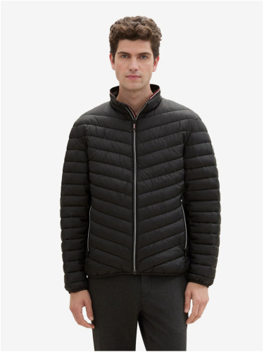 Black men's quilted jacket Tom Tailor - Men's