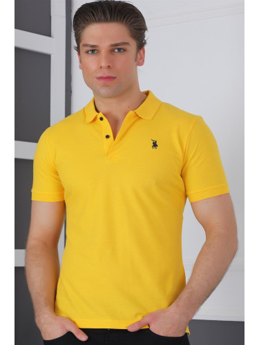 T8561 DEWBERRY MEN'S TSHIRT-YELLOW