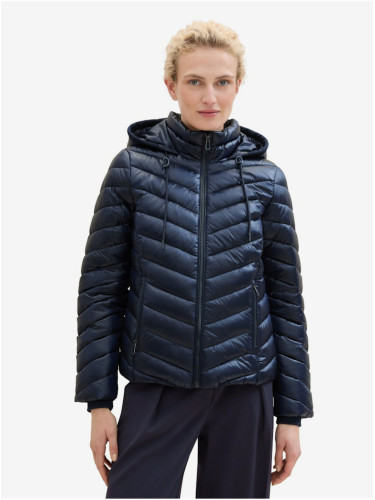 Dark Blue Women's Quilted Jacket Tom Tailor - Women