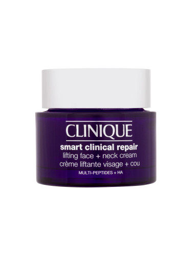 Clinique Smart Clinical Repair Lifting Face + Neck Cream Дневен крем за лице за жени 75 ml