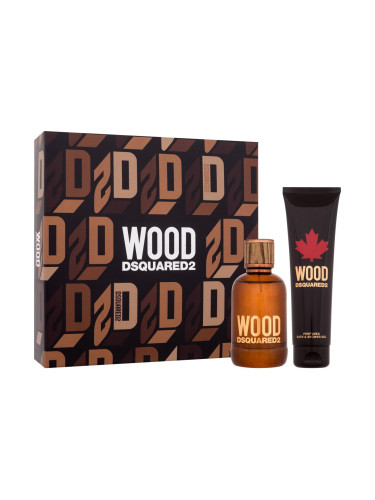 Dsquared2 Wood Подаръчен комплект EDT 100 ml + душ гел 150 ml