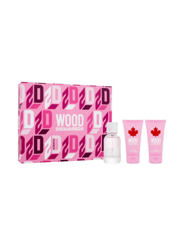 Dsquared2 Wood SET1 Подаръчен комплект EDT 50 ml + лосион за тяло 50 ml + душ гел 50 ml