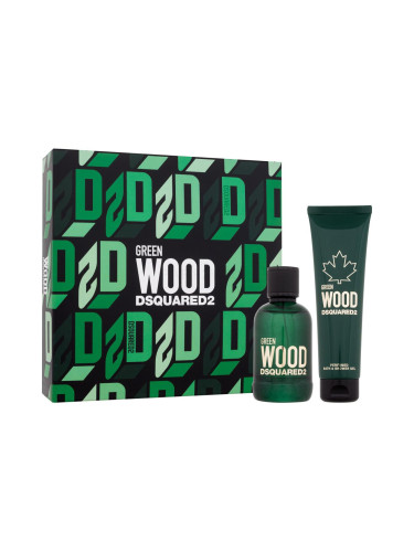 Dsquared2 Green Wood Подаръчен комплект EDT 100 ml + душ гел 150 ml