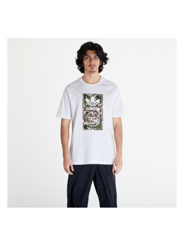 Тениска adidas Camo Tongue Tee White M