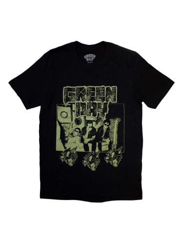 Green Day Риза Rev Radio Unisex Black S