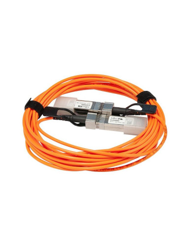 Комуникационен кабел Mikrotik S+AO0005, SFP+direct attach active optics cable, 5m