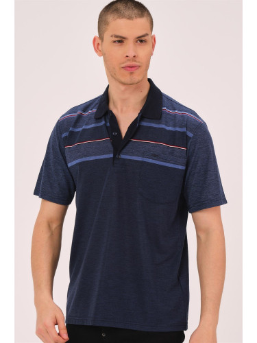 T0721 DEWBBERY MEN'S T-SHIRT-INDIGO