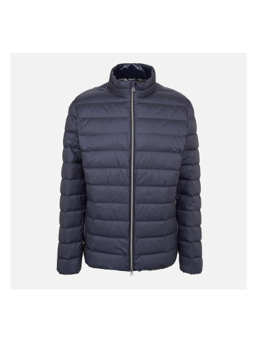 Dark blue men's down jacket Geox Dereck - Men