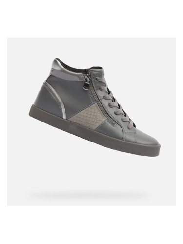 Dark gray women's sneakers Geox Blomiee - Women's