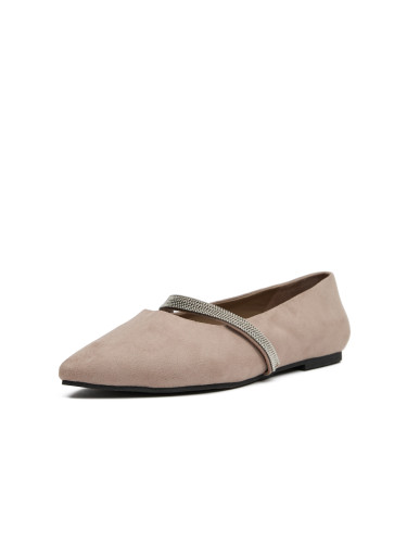 Beige women's ballet flats ORSAY - Women's