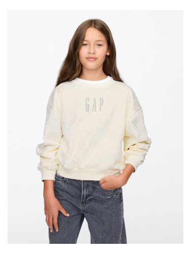 GAP Children's oversize sweatshirt with logo - Girls