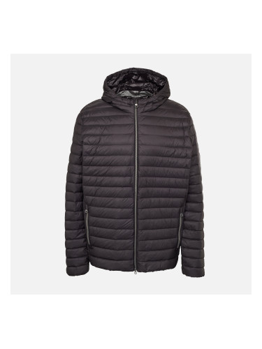 Black men's down jacket Geox Warrens - Men's