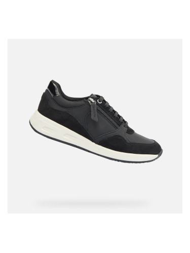 Black Women's Sneakers Geox Bulmya - Women