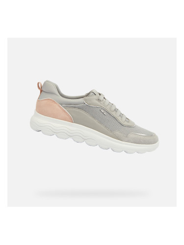 Grey women's sneakers Geox Spherica - Women's