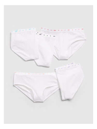 GAP Children's underpants, 5 pcs - Girls