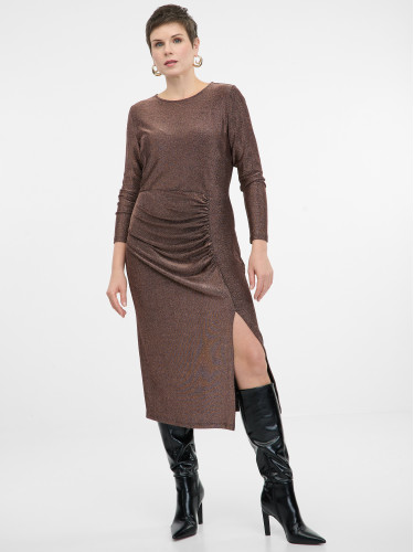 Light brown women's midi dress ORSAY - Women's