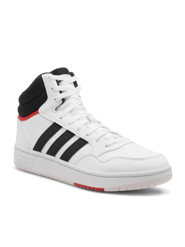 adidas Сникърси HOOPS 3.0 MID GY5543 Бял