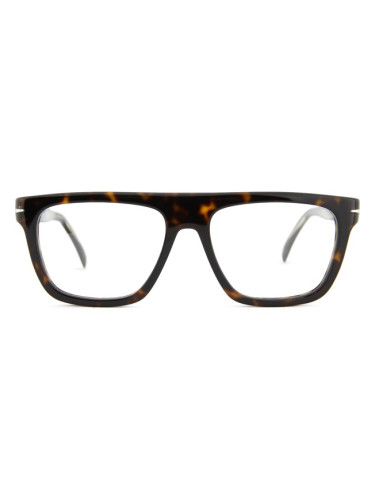 David Beckham DB 7096 086 16 53 - диоптрични очила, правоъгълна, мъжки, кафяви