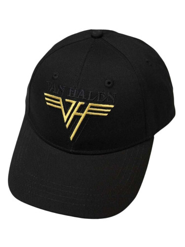 Van Halen Шапка Text & Yellow Logo Black