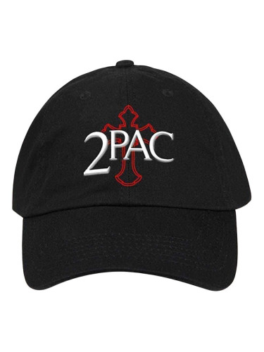 2Pac Шапка Cross Logo Black