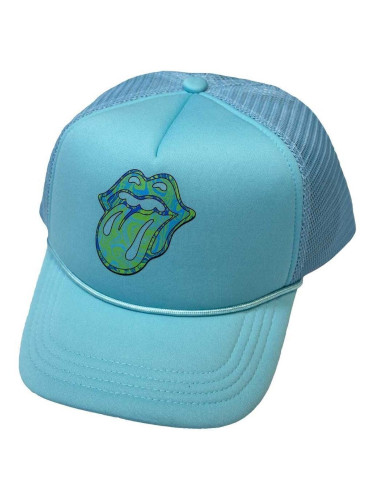 The Rolling Stones Шапка Psychedelic Tongue Light Blue