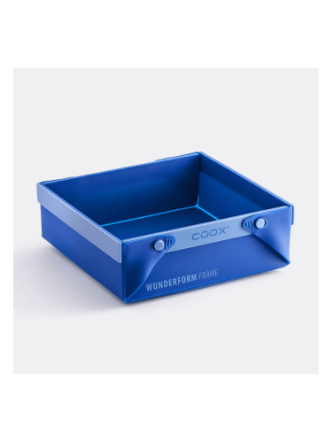 Сгъваема форма за печене (тава) COOX WUNDERFORM SQ в син цвят - 19,5 х 18 х h7 см