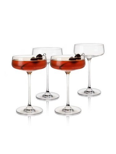 Комплект от 4 бр. чаши за коктейли купе VISKI JULIEN - 295 мл