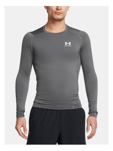 Under Armour UA HG Armour Comp LS T-shirt Siv