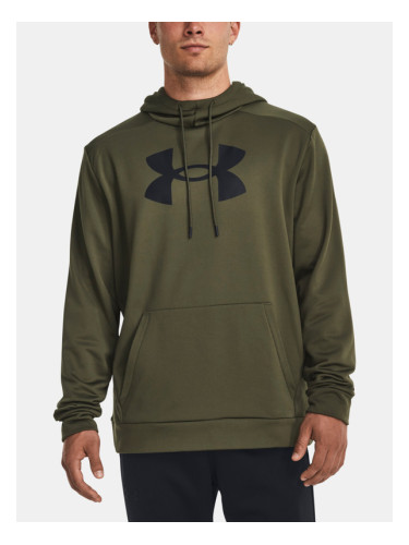 Under Armour UA Armour Fleece Big Logo HD Sweatshirt Zelen