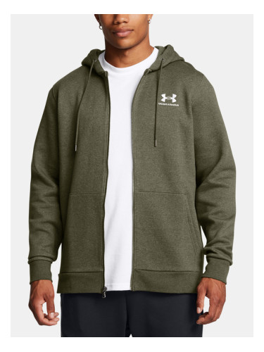 Under Armour UA Icon Fleece FZ Hood Sweatshirt Zelen